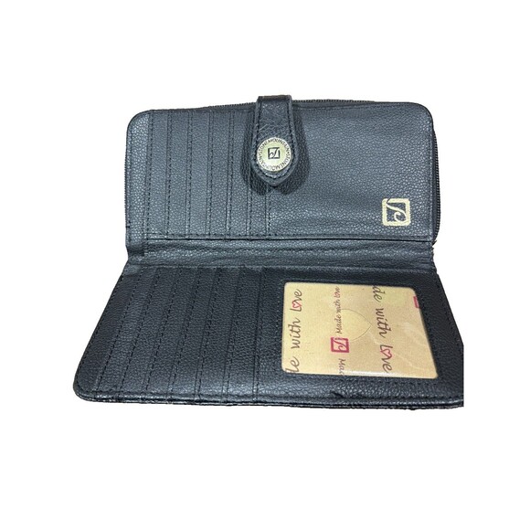 Women's STONE MOUNTAIN Elegant Black  Wallet - Picture 4 of 4